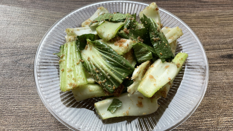 らでぃっしゅぼーやの口コミ！チンゲン菜の胡麻和え